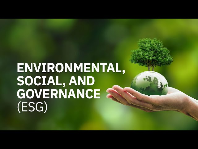 Watch Environmental, Social, and Governance (ESG) on YouTube.