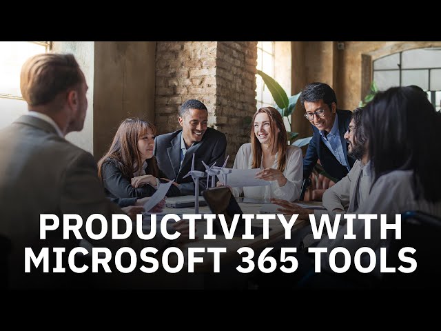 Watch Productivity with Microsoft 365 Tools on YouTube.