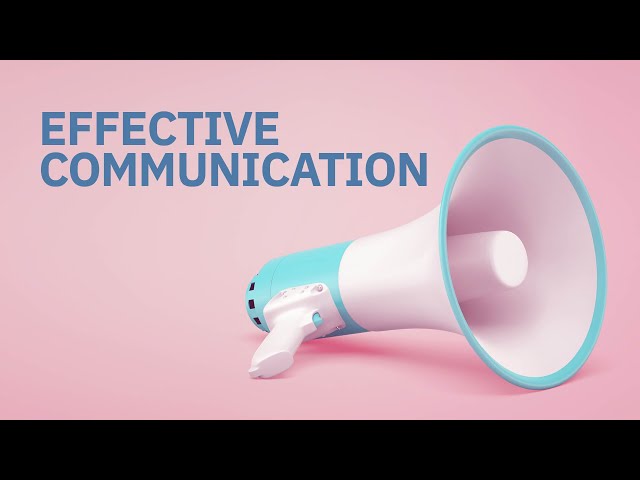 Watch Effective communication on YouTube.