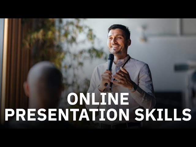 Watch Online Presentation Skills on YouTube.