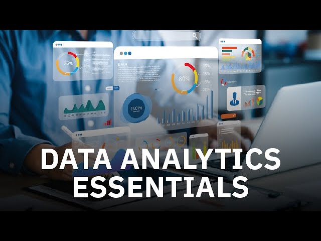 Watch Data Analytics Essentials on YouTube.