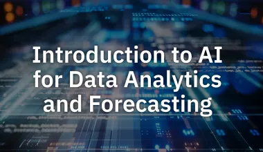 AIM Screens Introduction to AI Data Analysis Forecasting